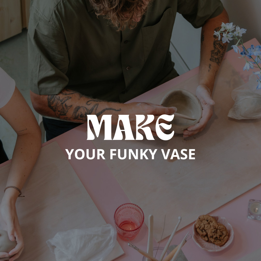 Make workshop: funky vase