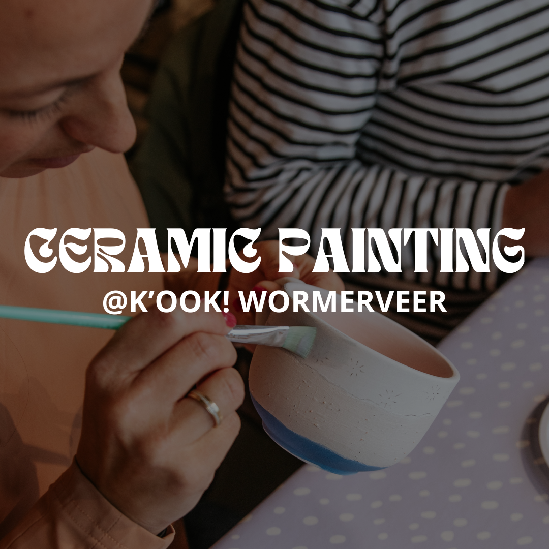 K'OOK! keramiek schilder workshop - 15 november (ochtend)