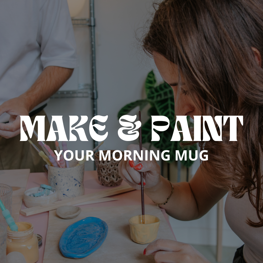 Make and paint workshop: morning mug