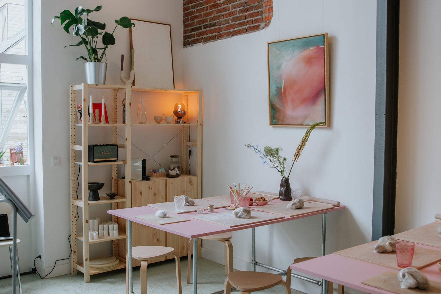 Ceramic painting workshop