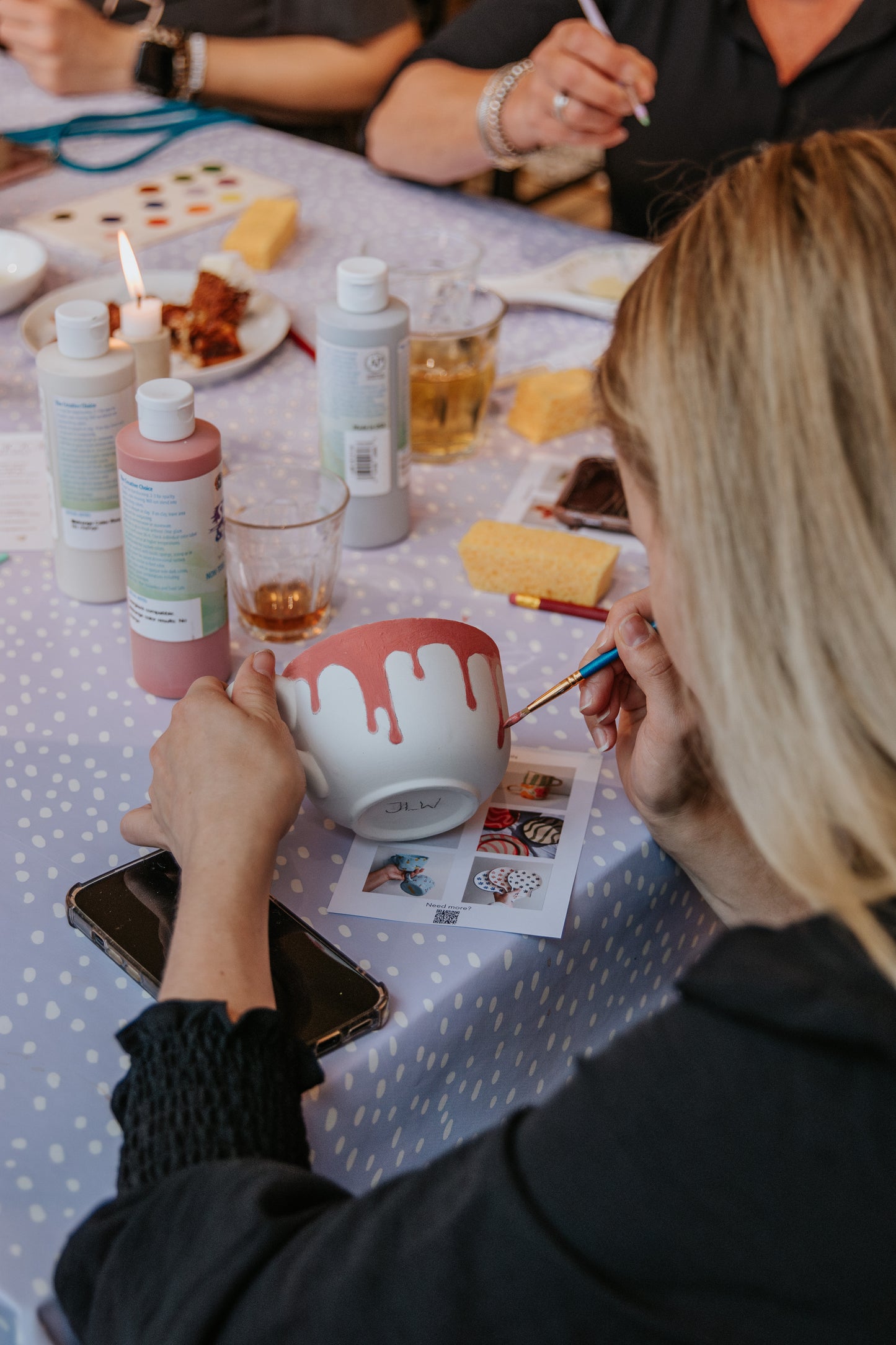 Ceramic painting workshop
