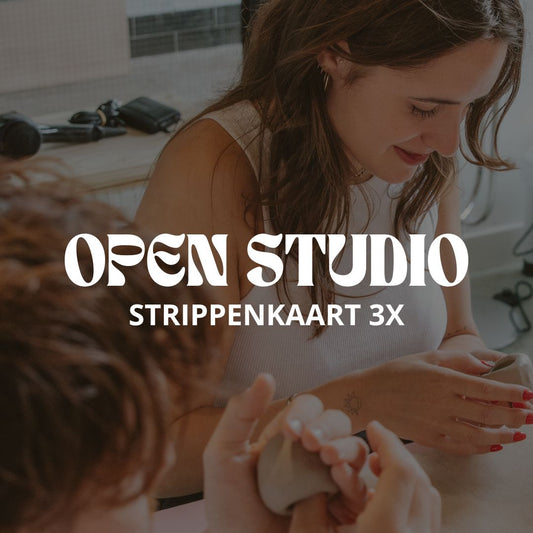 Strippenkaart - 3x Vrij Kleien