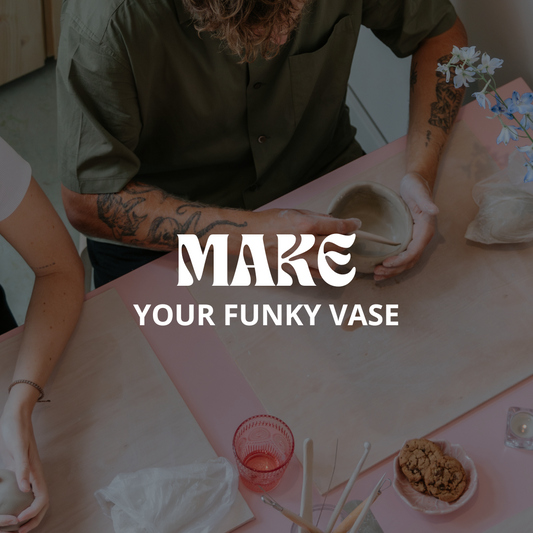 Make workshop: funky vase
