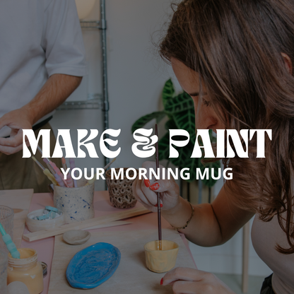 Make and paint workshop: morning mug