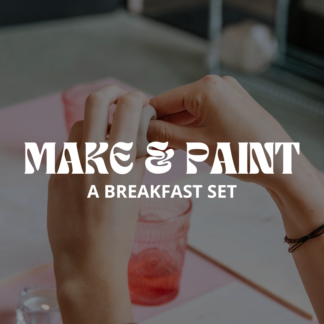 Make and paint workshop: breakfast set